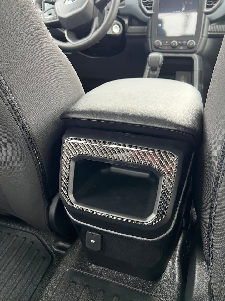 Rear Center Console Accent Trim Fits 2024-2025 Ford Ranger