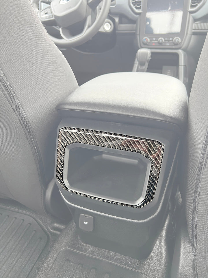 Rear Center Console Accent Trim Fits 2024-2025 Ford Ranger