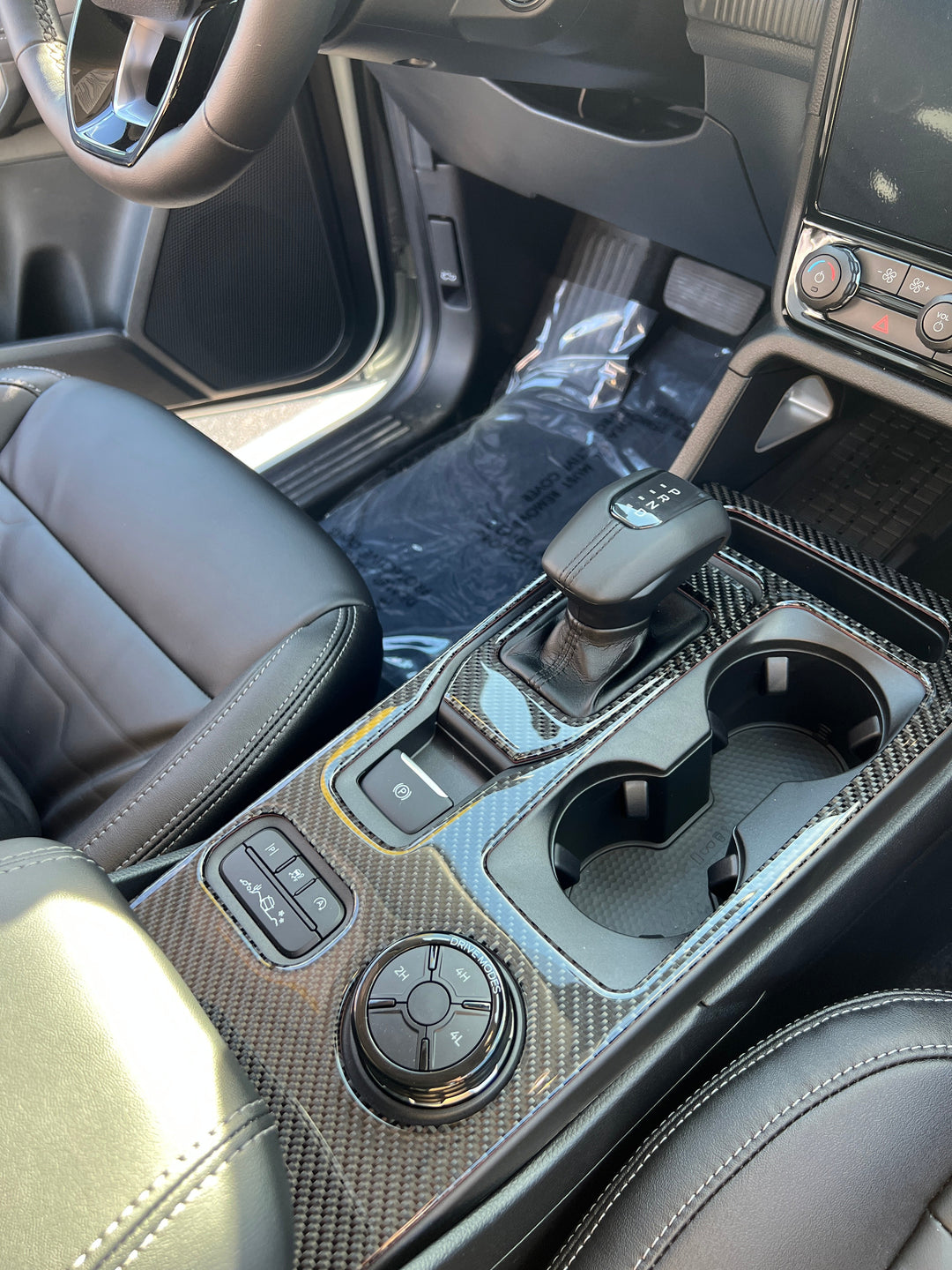 Center Console Accent Trim Fits 2024-2025 Ford Ranger
