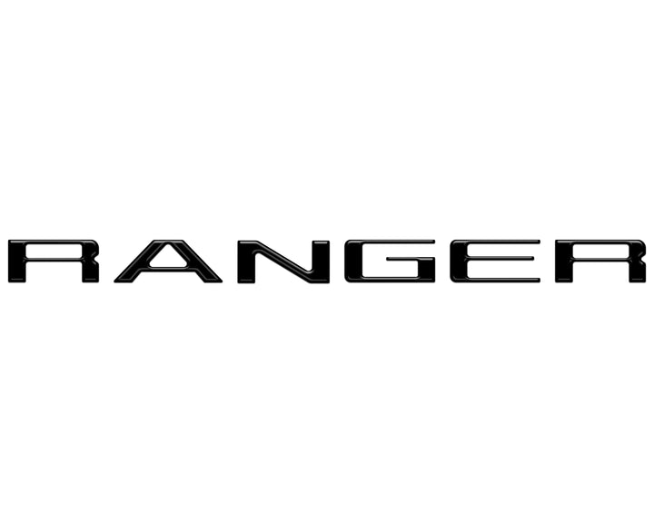 Hood Lettering Kit Fits 2024-2025 Ford Ranger