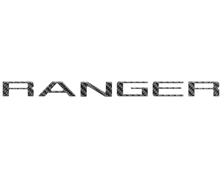 Hood Lettering Kit Fits 2024-2025 Ford Ranger