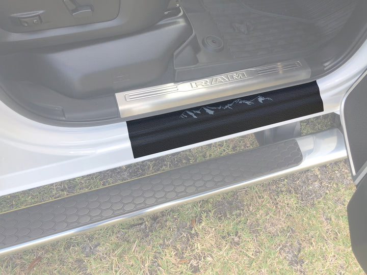 Door Sill Protection Overlays Fits 2019-2025 Ram 2500