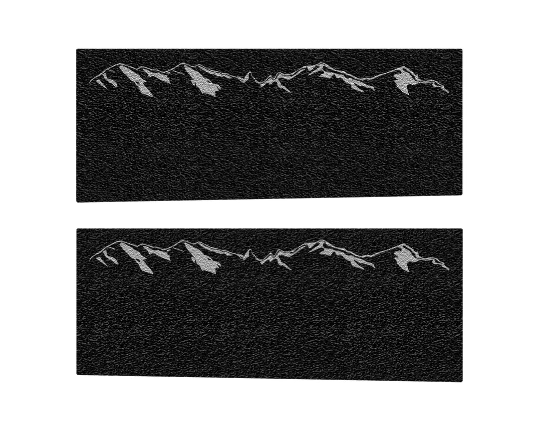 Door Sill Protection Overlays Fits 2019-2025 Ram 2500