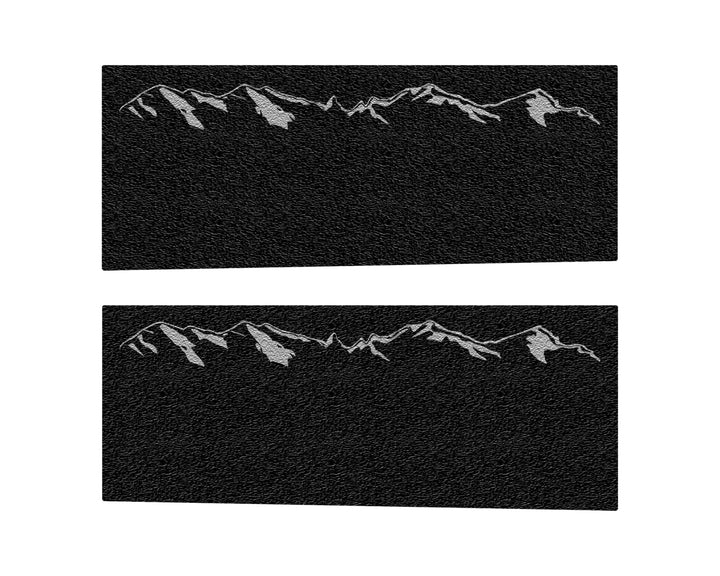 Door Sill Protection Overlays Fits 2019-2025 Ram 2500