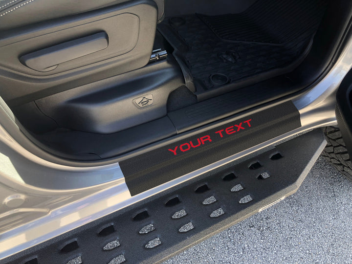 Door Sill Protection Overlays Fits 2019-2025 Ram 1500