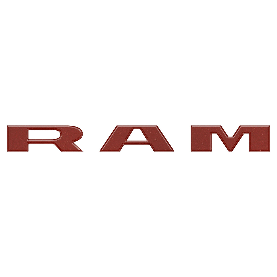 Grille Letter Overlays Fits 2025-2026 Ram 1500/2500/3500