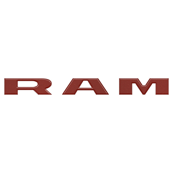 Grille Letter Overlays Fits 2025-2026 Ram 1500/2500/3500