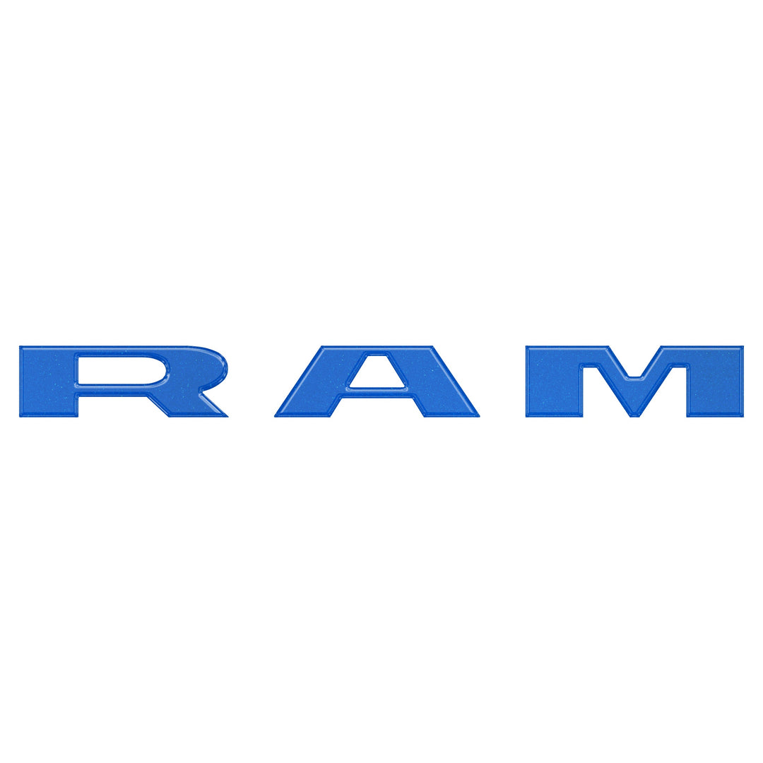 Grille Letter Overlays Fits 2025-2026 Ram 1500/2500/3500