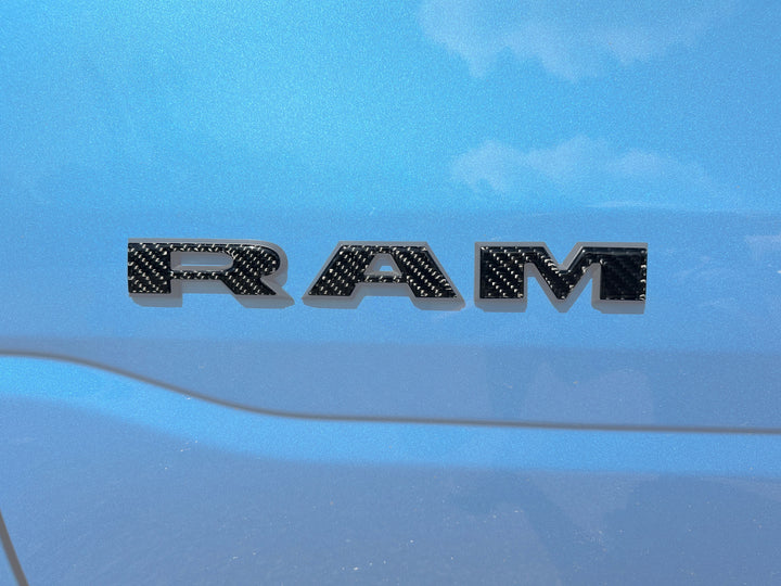 Front Door Emblem Overlays Fits 2025-2026 Ram 1500/2500/3500