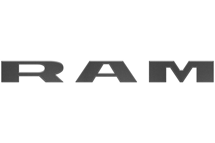 Tailgate Letter Overlays Fits 2025-2026 Ram 2500/3500