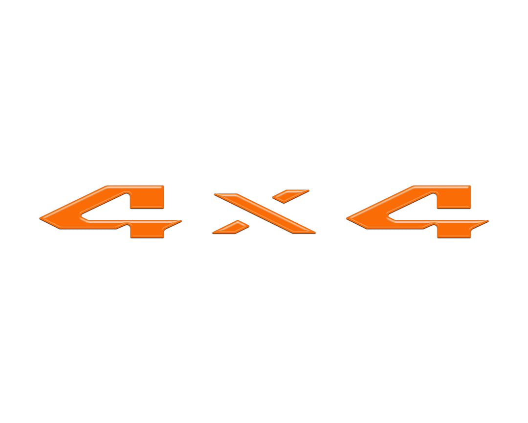 4x4 Tailgate Emblem Letter Overlays Fits 2025-2026 Ram 1500/2500/3500