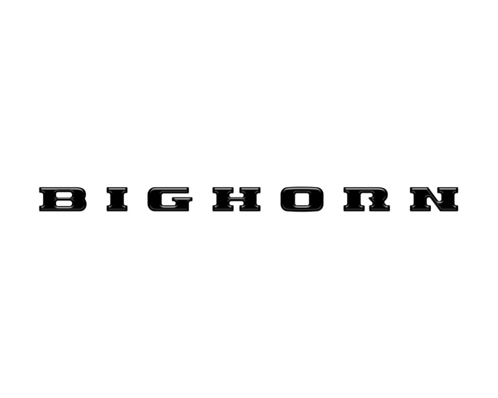 Glovebox Emblem Inserts Fits 2025-2026 Ram 1500/2500/3500