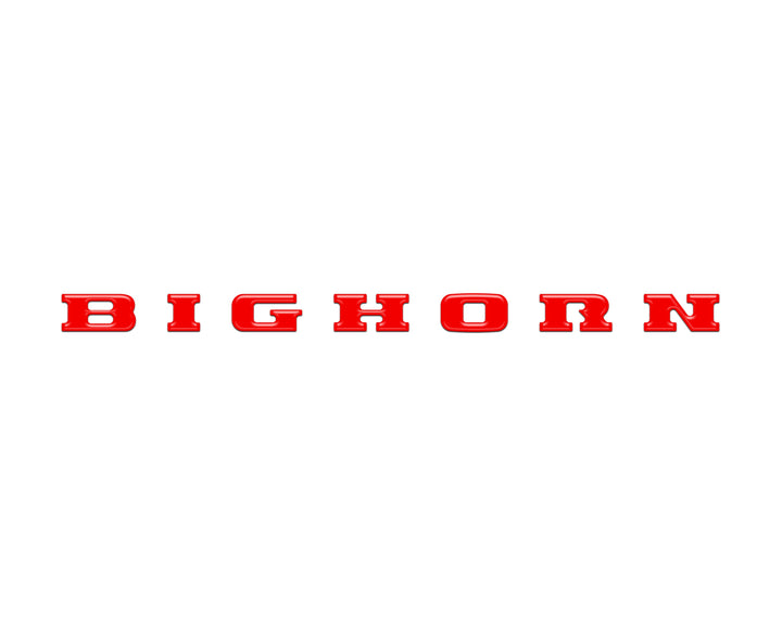 Glovebox Emblem Inserts Fits 2025-2026 Ram 1500/2500/3500
