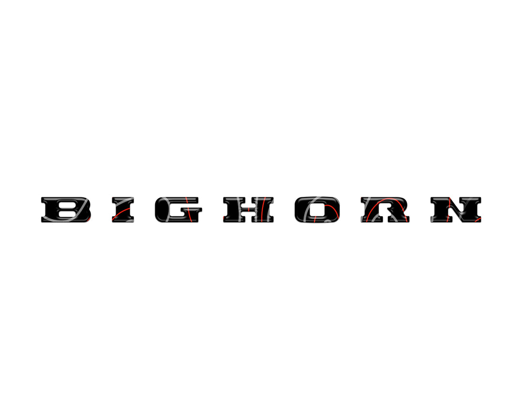 Glovebox Emblem Inserts Fits 2025-2026 Ram 1500/2500/3500