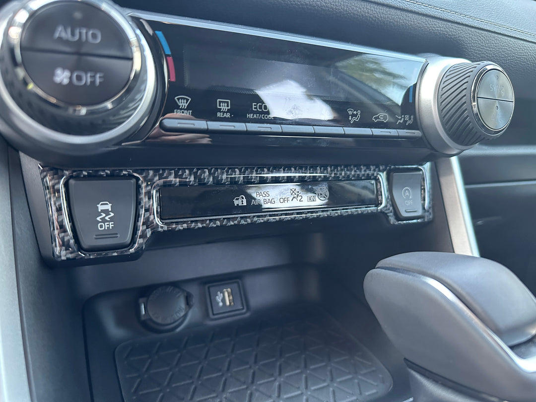 Lower Dash Accent Trim Fits 2019-2025 Toyota Rav4