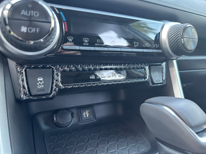 Lower Dash Accent Trim Fits 2019-2025 Toyota Rav4