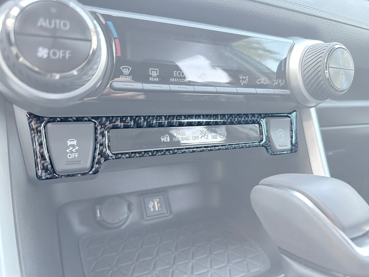 Lower Dash Accent Trim Fits 2019-2025 Toyota Rav4