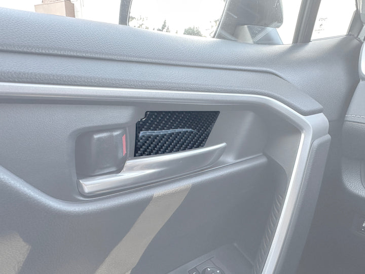 Interior Door Handle Inserts Fits 2019-2025 Toyota Rav4