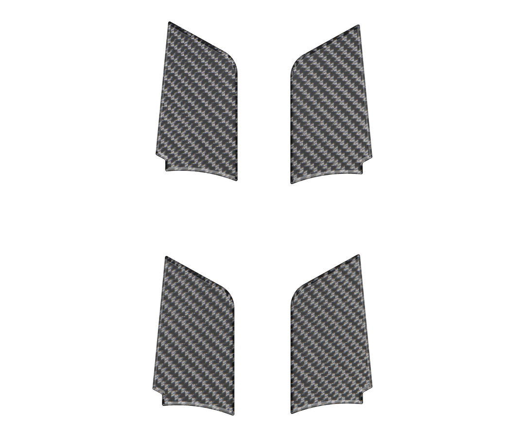 Interior Door Handle Inserts Fits 2019-2025 Toyota Rav4