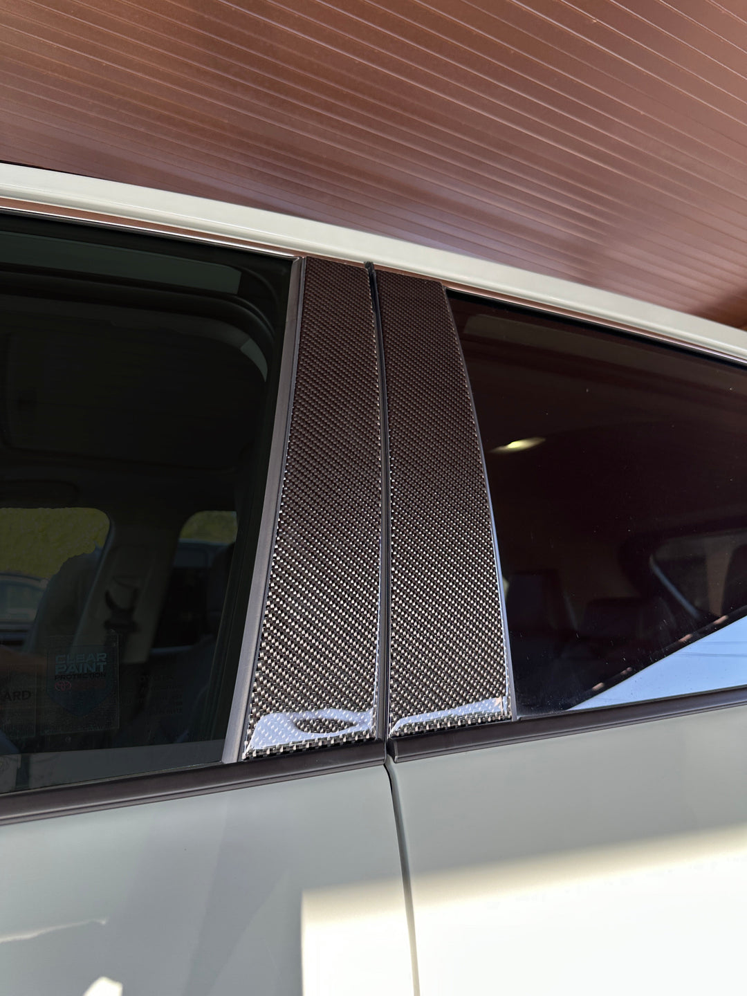 Door Pillar Overlays Fits 2019-2025 Toyota Rav4