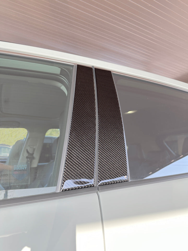 Door Pillar Overlays Fits 2019-2025 Toyota Rav4