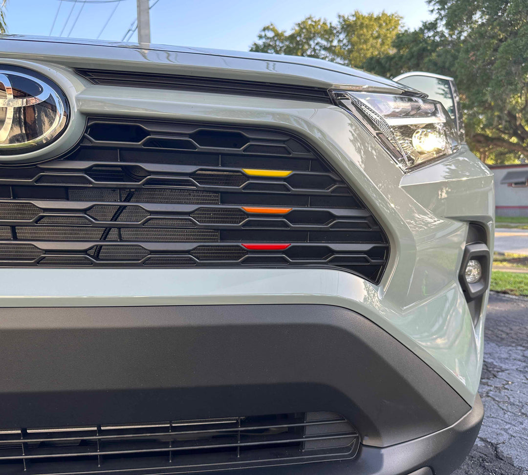 Grille Line Inserts Fits 2019-2025 Toyota Rav4