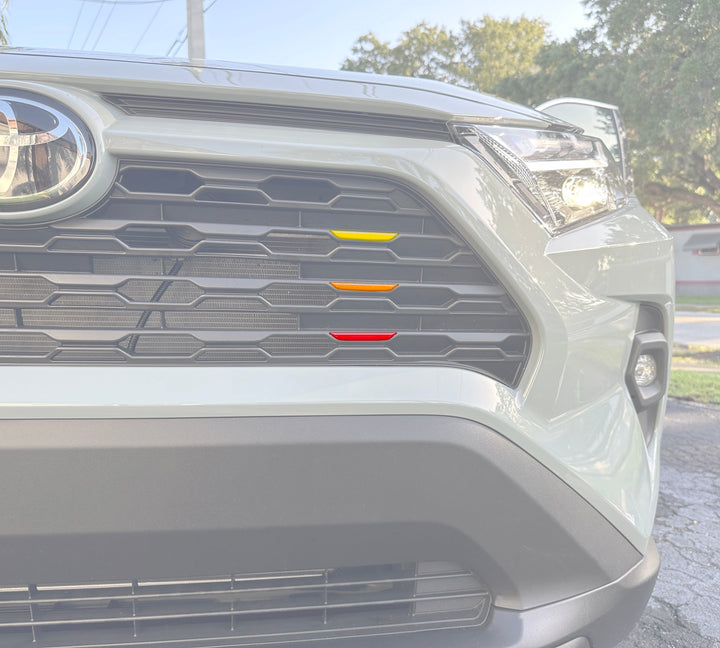 Grille Line Inserts Fits 2019-2025 Toyota Rav4