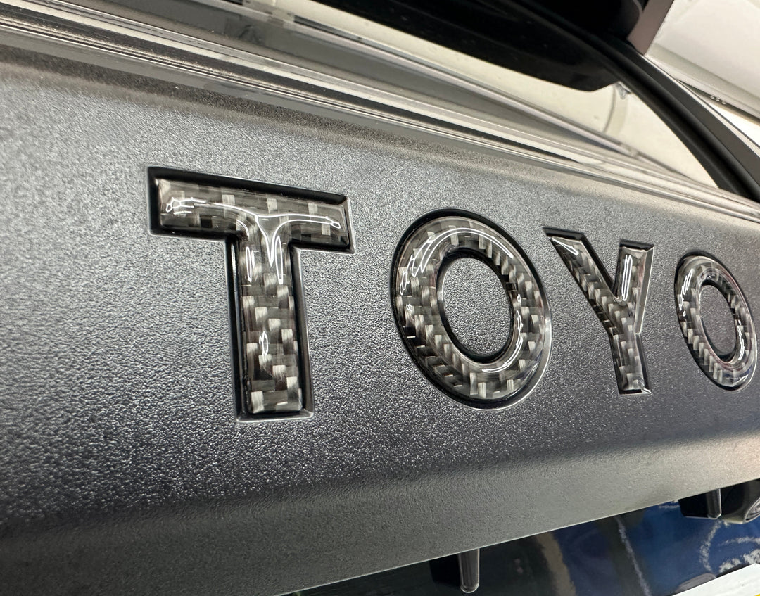 Liftgate Letter Inserts Fits 2025-2026 Toyota 4Runner