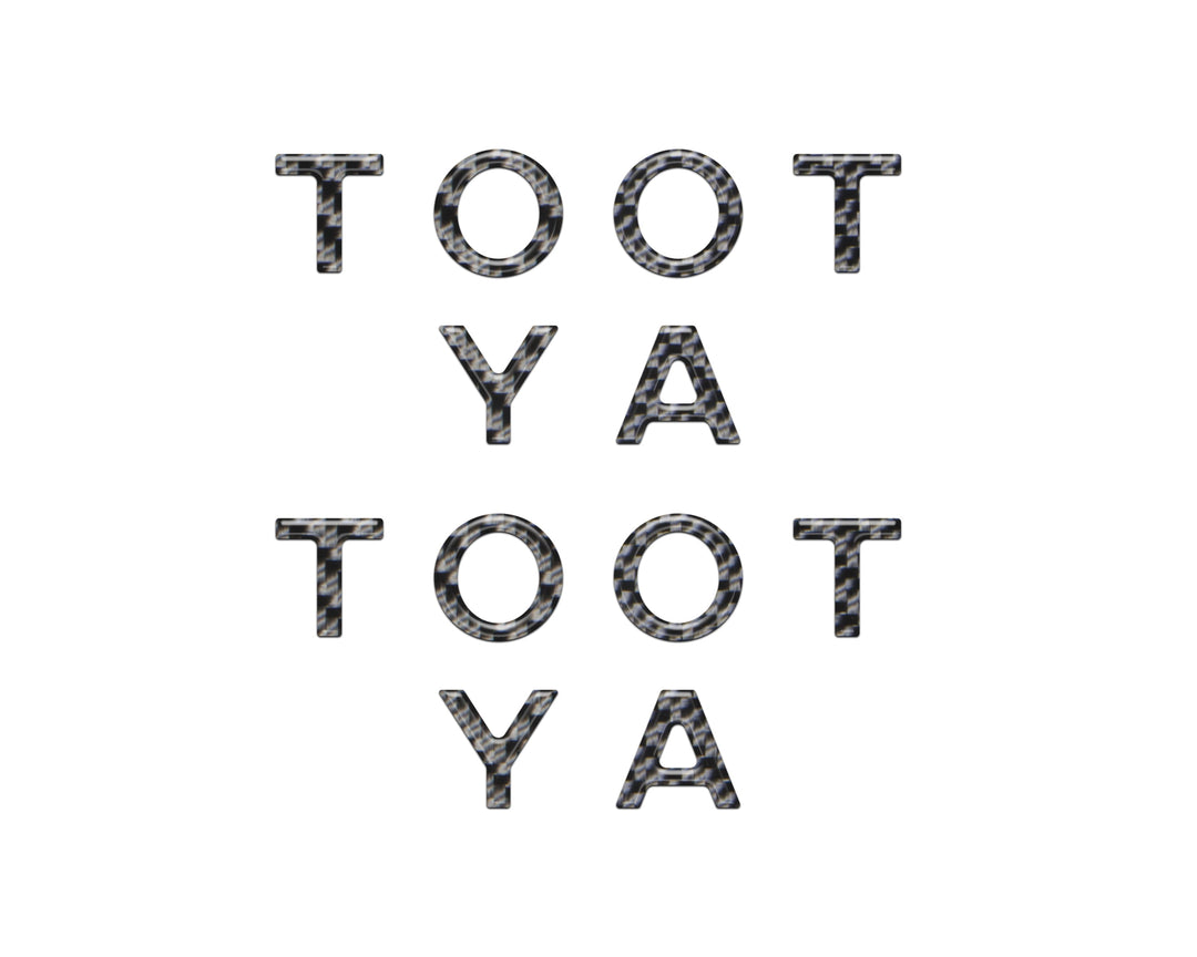 Door Sill Letter Overlays Fits 2025-2026 Toyota 4Runner