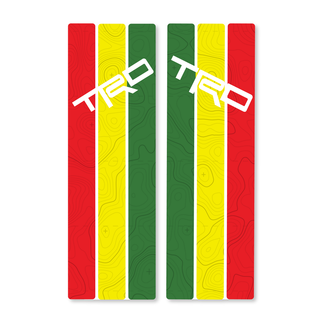 Rear Window Stripes - WITH TOPO