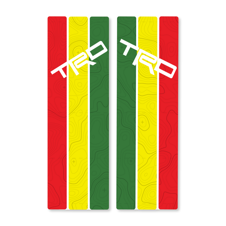 Rear Window Stripes - WITH TOPO