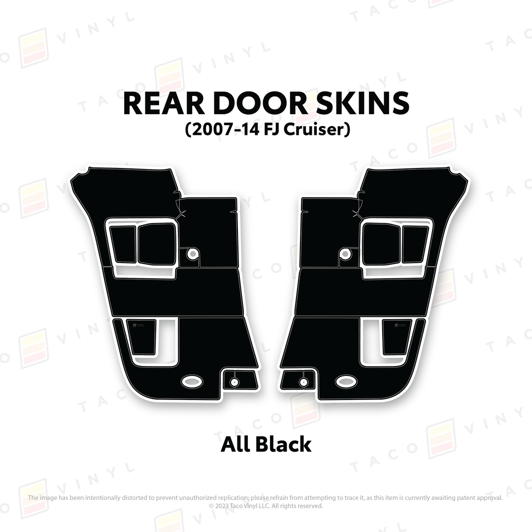 FJ Cruiser Door Skins