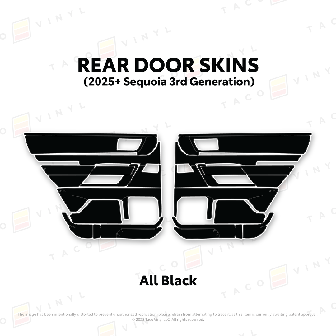 2023+ Sequoia Door Skins