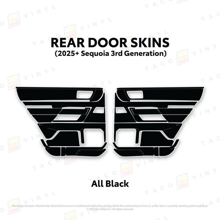 2023+ Sequoia Door Skins
