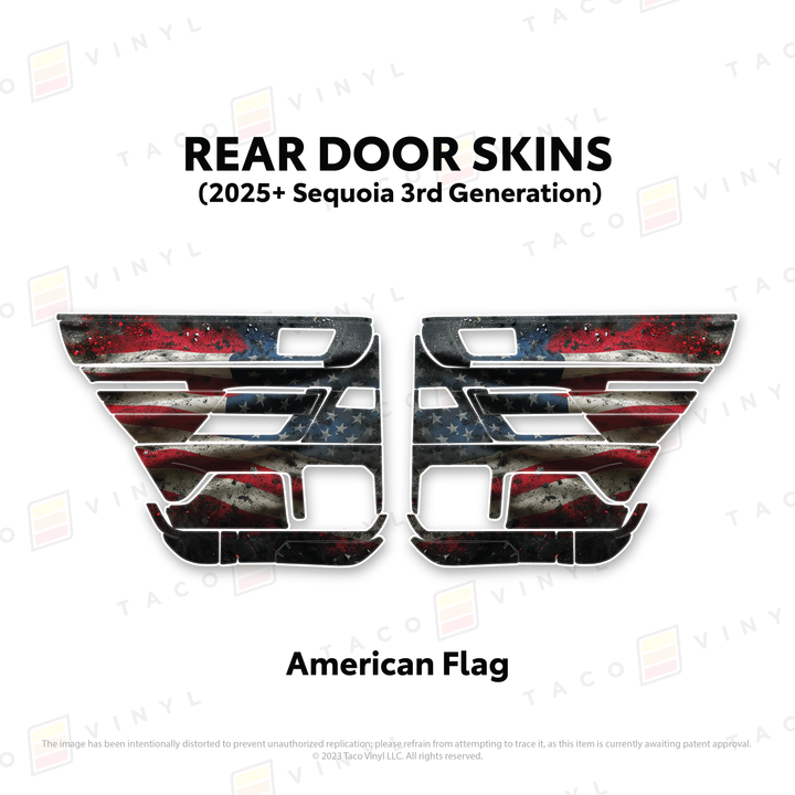 2023+ Sequoia Door Skins