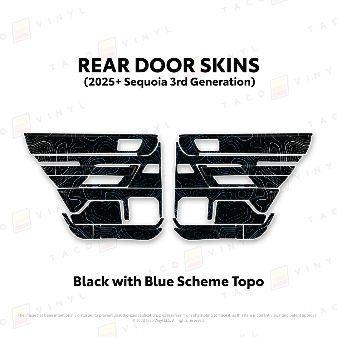 2023+ Sequoia Door Skins