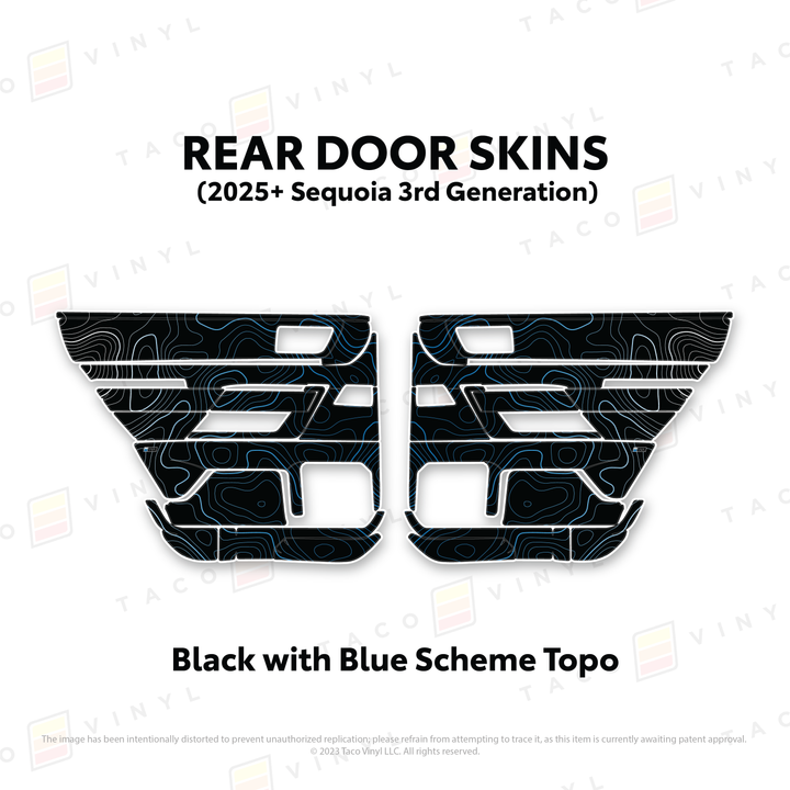 2023+ Sequoia Door Skins
