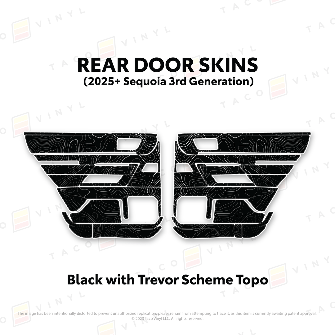 2023+ Sequoia Door Skins
