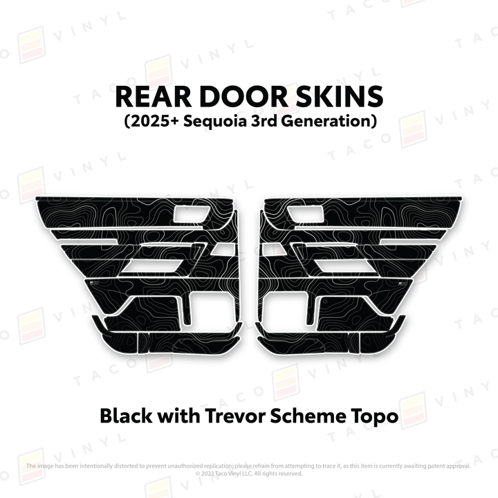 2023+ Sequoia Door Skins