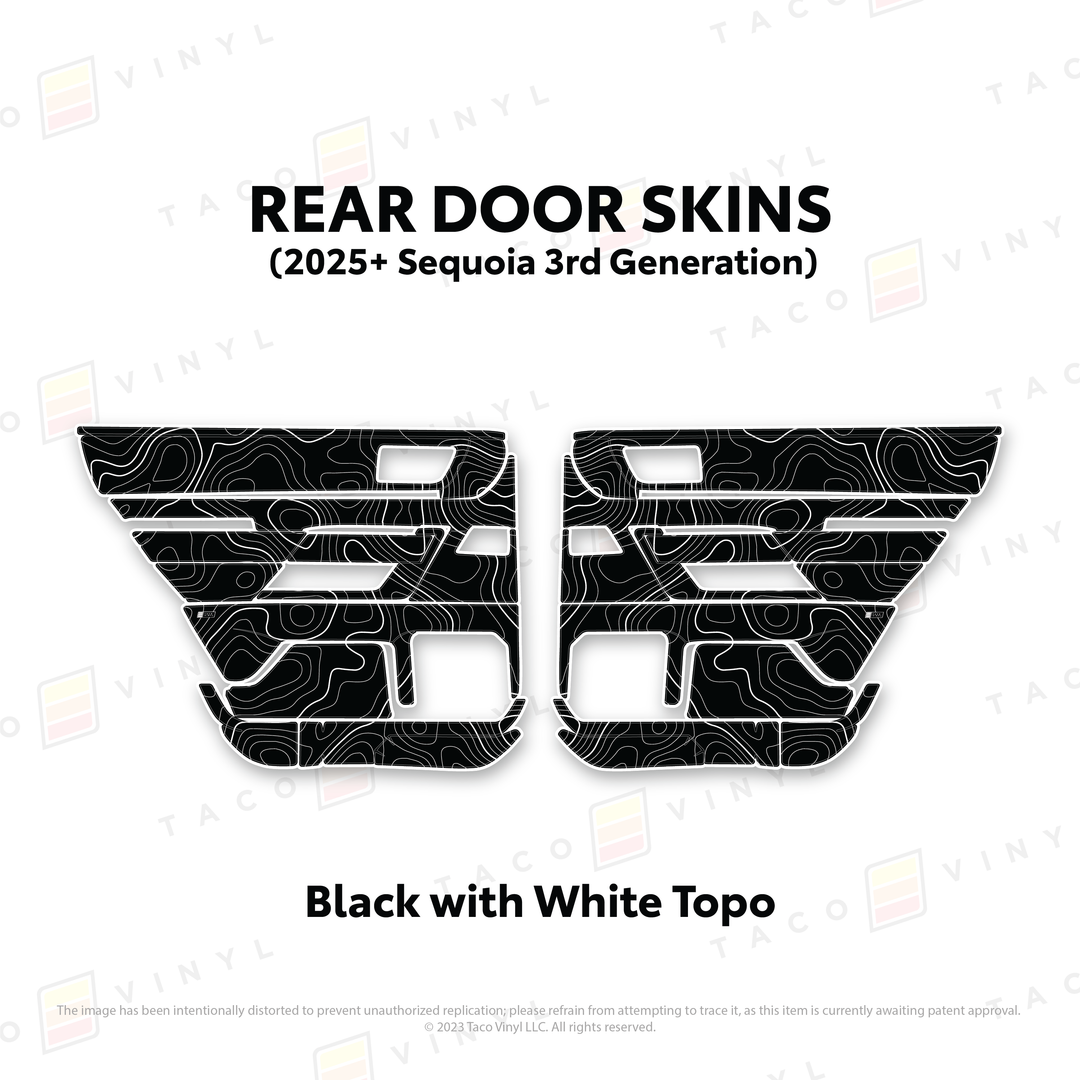 2023+ Sequoia Door Skins