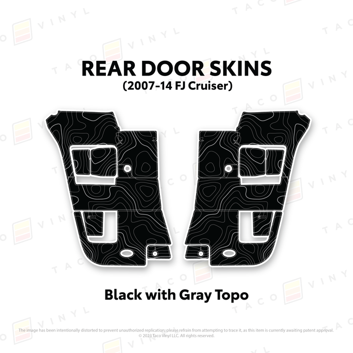 FJ Cruiser Door Skins