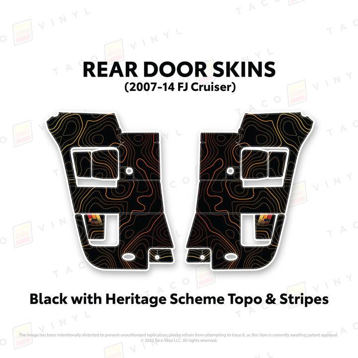 FJ Cruiser Door Skins