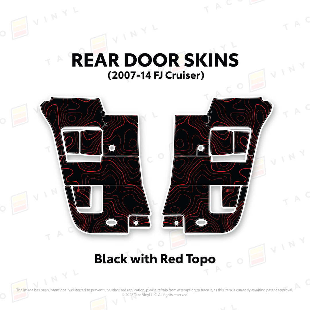 FJ Cruiser Door Skins