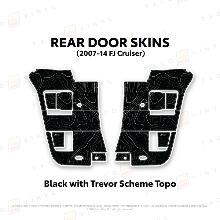 FJ Cruiser Door Skins