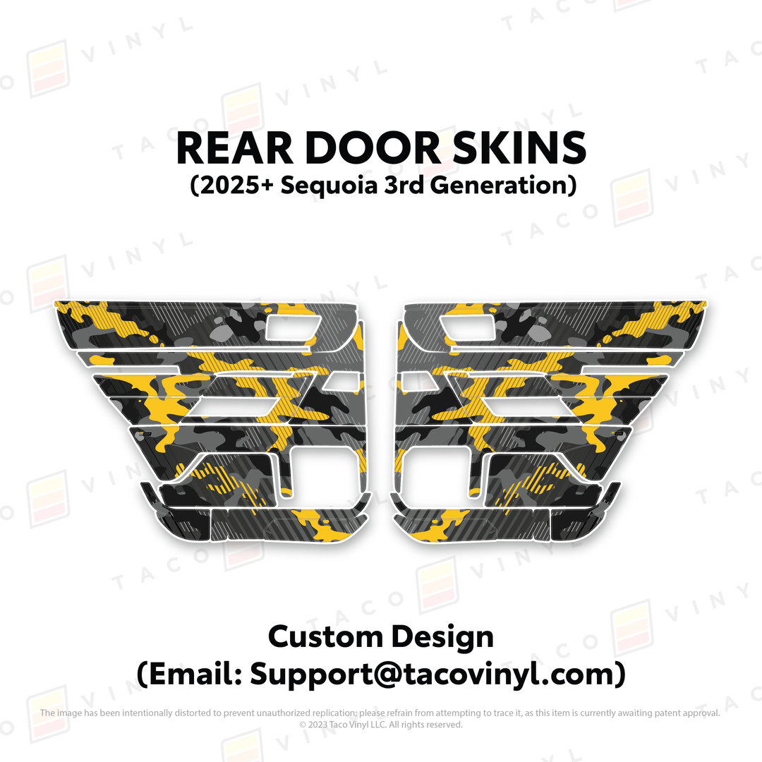 2023+ Sequoia Door Skins
