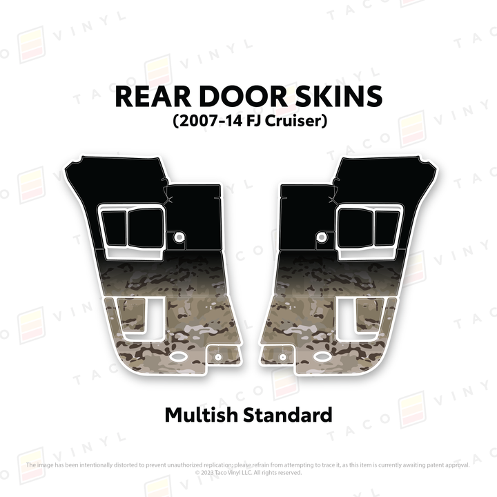 FJ Cruiser Door Skins