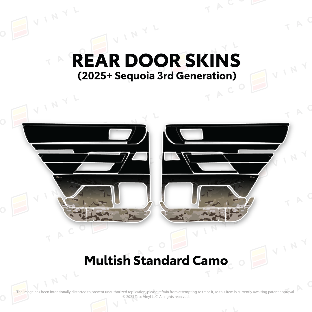 2023+ Sequoia Door Skins