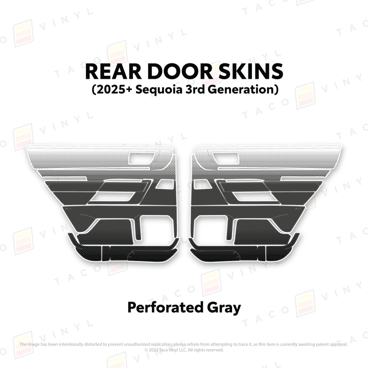 2023+ Sequoia Door Skins