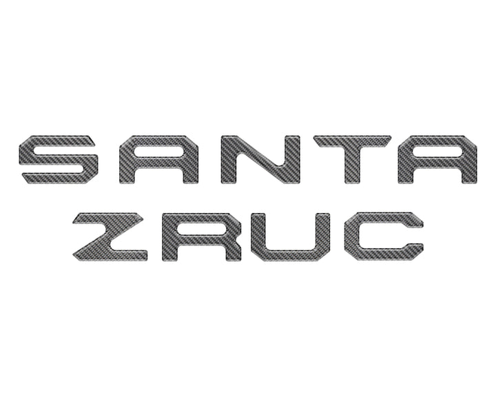 Tailgate Letter Inserts Fits 2022-2025 Hyundai Santa Cruz