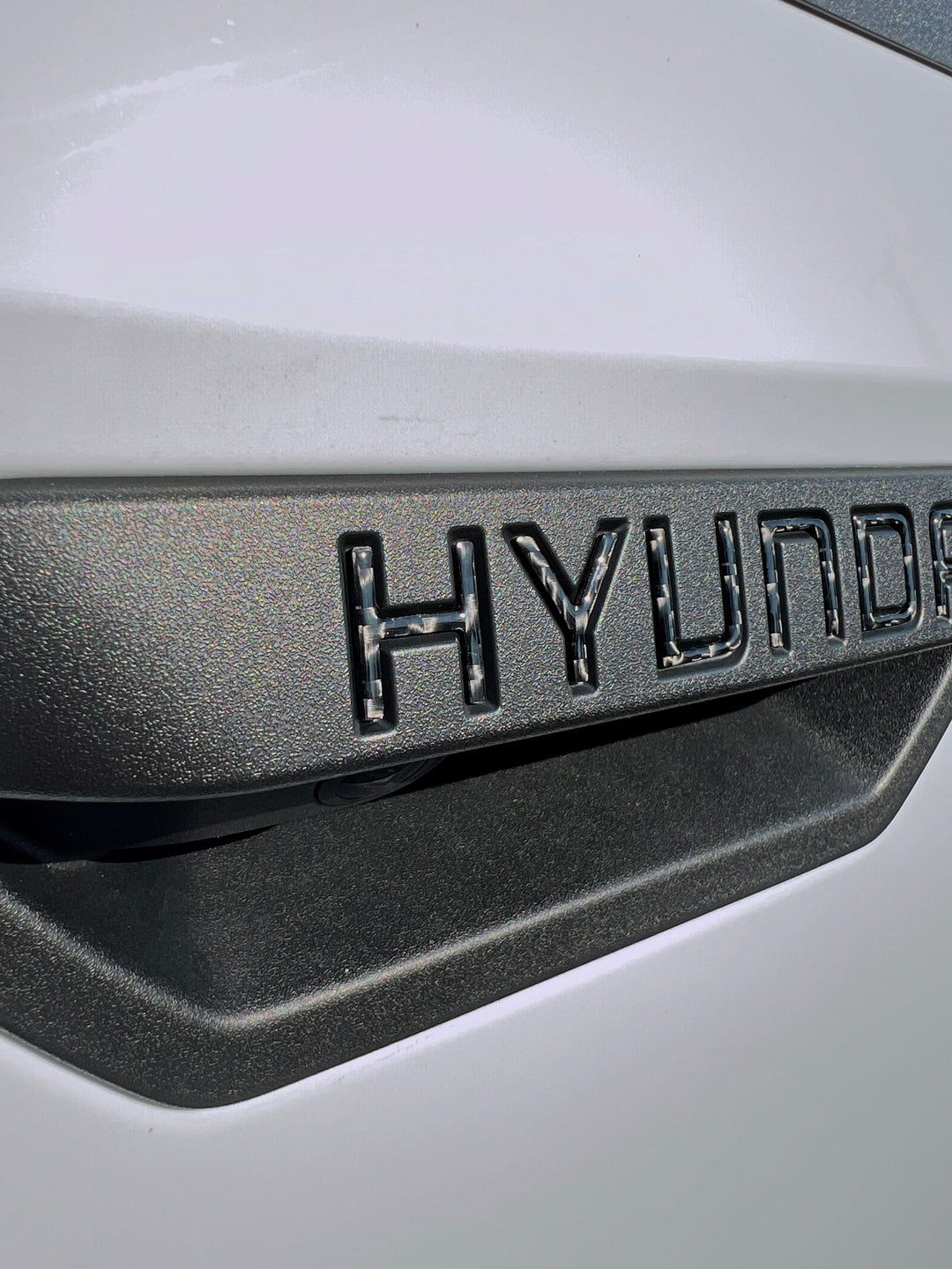 Tailgate Handle Letter Inserts Fits 2022-2025 Hyundai Santa Cruz